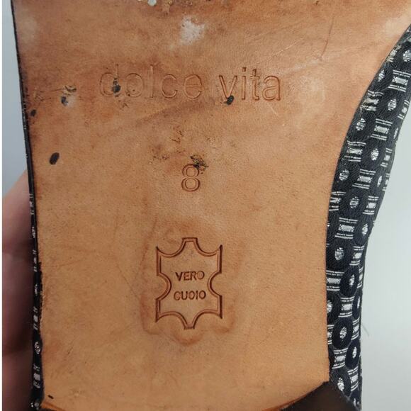 Black Dolce Vita Dress shoes sz 8 - Picture 7 of 8